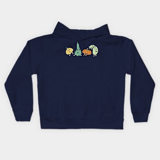 horror pumpkin Kids Hoodie